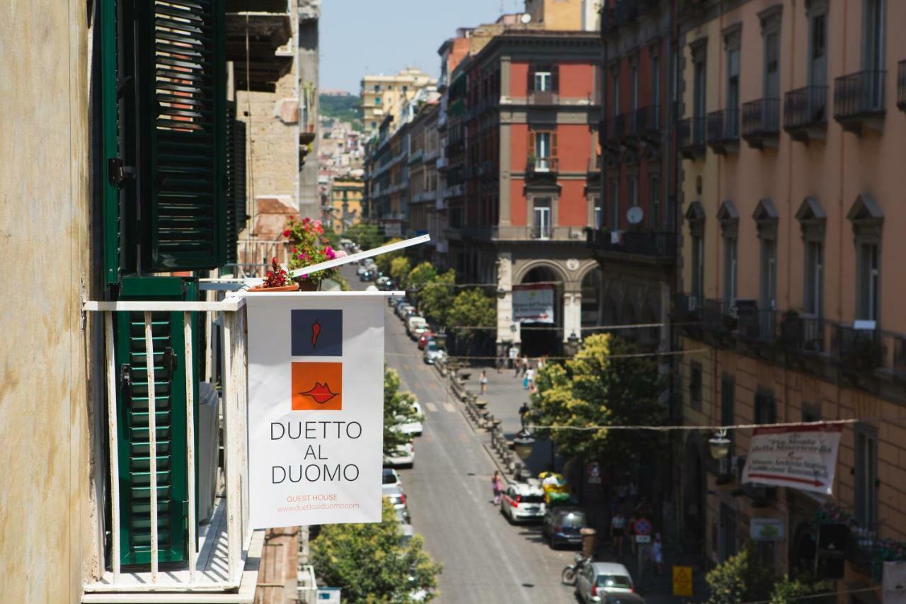 Duetto Al Duomo Hotel Napoli Bagian luar foto